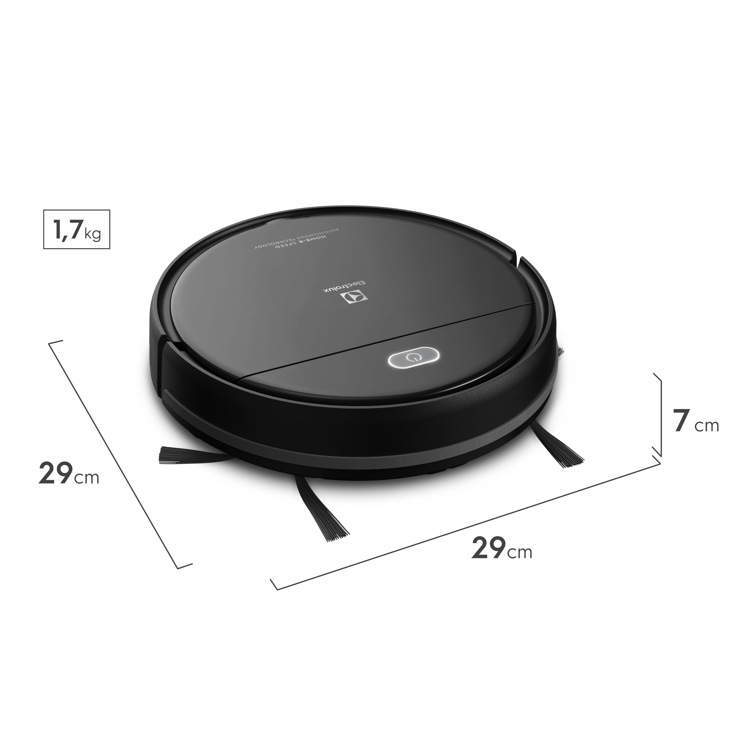 Robot Vacuum Cleaner Electrolux 2h20min Battery Long Life